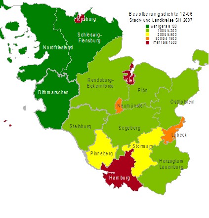 Bevölkerungsdichte 